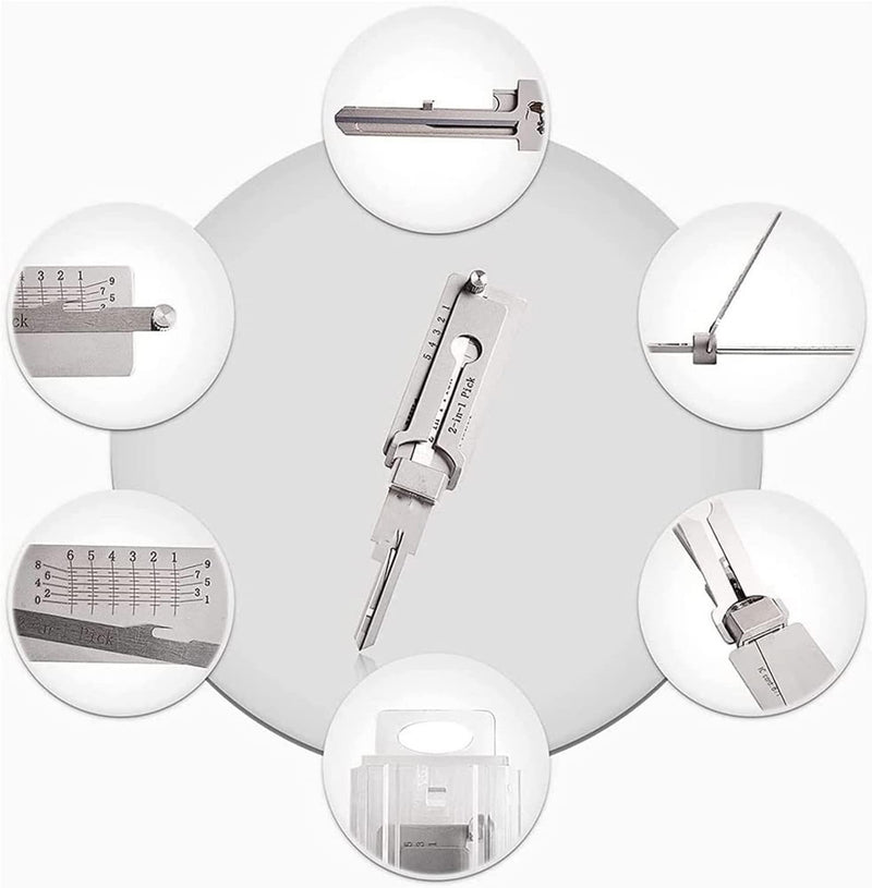 🔥Oferta Especial - Decodificador de Chaves Mestra de Aço Inoxidável