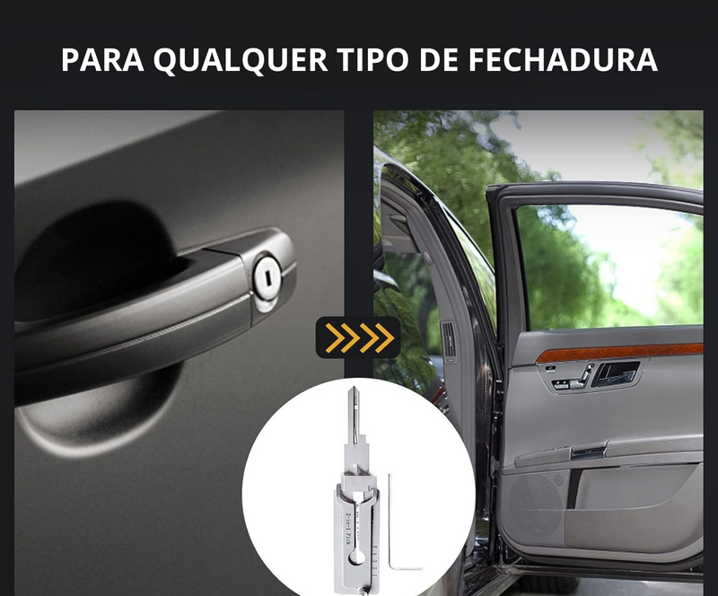 🔥Oferta Especial - Decodificador de Chaves Mestra de Aço Inoxidável